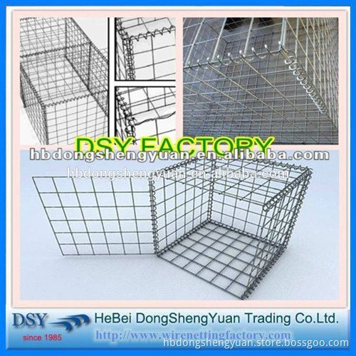 factory price selling stock firm galfan welded mesh gabion basket